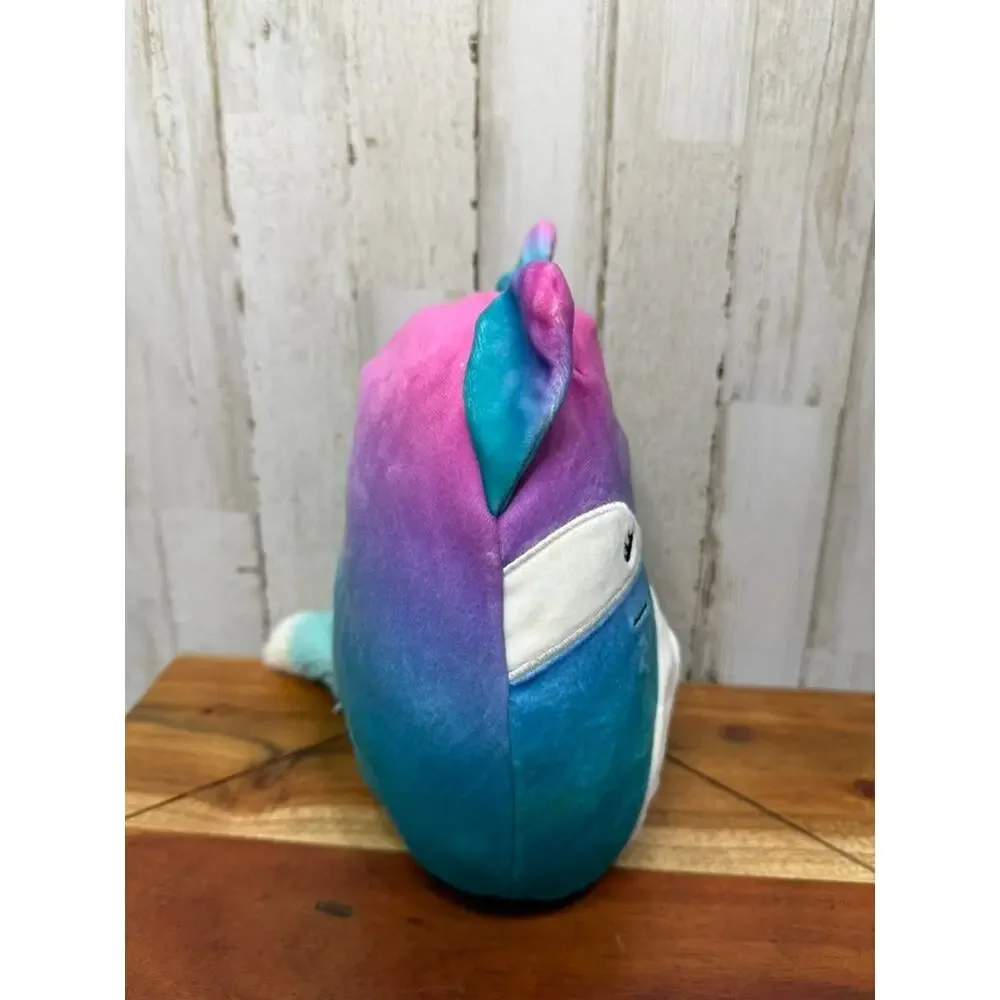 Squishmallows Vickie The‎ Fox Plush Blue & Pink Ombre Medium 8